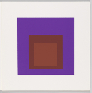 Print, Palatial, Homage to the Square, Soft Edge – Hard Edge