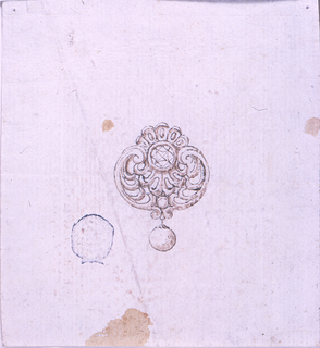 Drawing, Design for a Brooch