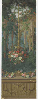 Scenic Panel, "Le Jardin d'Armide" [The Garden of Armida]