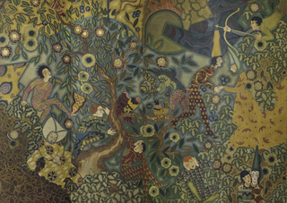 Two Mural Panels For The Ziegfeld Theatre, The Joy of Life