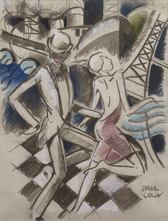 Drawing, Jazz Dancers
