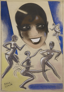 Drawing, Josephine Baker / Columbia