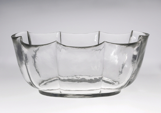 Rock crystal style Flower Bowl