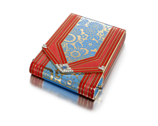 Vanity Case, Floral Sash
