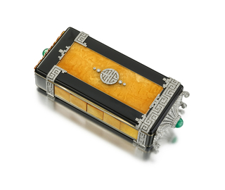 Vanity And Cigarette Case