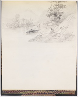 Drawing, River Valley