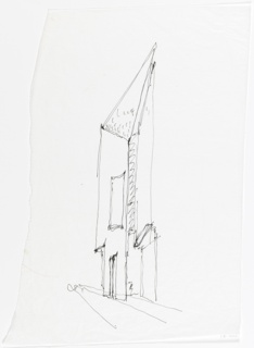 Drawing, Elevation Perspective, Museum of American Folk Art, New York City