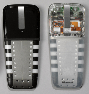 Arc Touch Computer Mouse Prototype, Flexible Body Computer Mouse Prototype