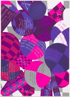 Poster, The Conversation Room: De Nieuwe Cultuur, Palace of Typographic Masonry