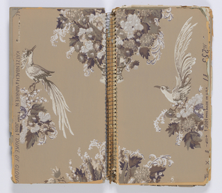 Sample Book, Williamsburg Restoration Wall-paper Reproductions