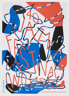 Poster, Jazz Festival Willisau 2014