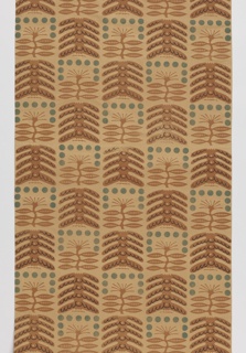 Curtain, Checkered Flower