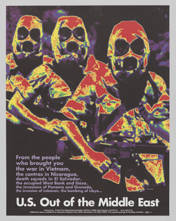 Poster, U.S. Out of the Middle East