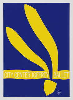 Poster, City Center Joffrey Ballet, from Seven Serigraphs by Seven Artists