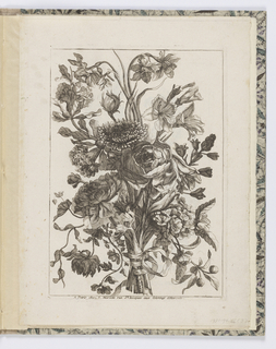 Bound Print, Flowers