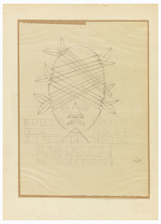 Drawing, Advertising Design for Veramon-Schering