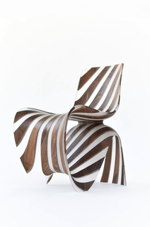 Chair, Diagonal Resin