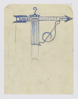 Drawing, Design for Signpost