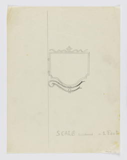Drawing, Design for Signpost