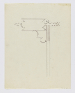 Drawing, Design for Signpost