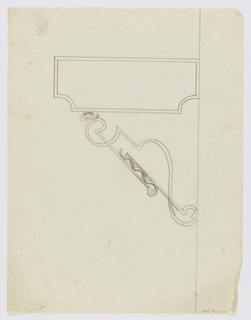 Drawing, Design for Signpost