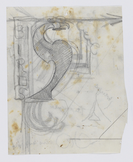 Drawing, Design for Signpost, Bird