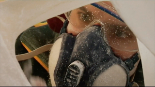 Video, Sanding of Bone Chaise