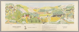 Mural Miniature, American Landscape