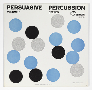 Record Cover, Persuasive Percussion, Volume 3