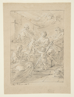 Drawing, The Holy Family