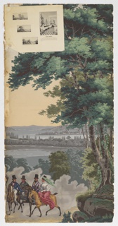 Scenic Panel, Scenic Panel from 'Les Vues d'Amerique du Nord'