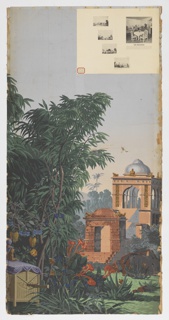 Scenic Panel, Scenic Panel from 'L'Hindoustan'