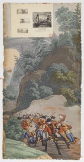 Scenic Panel, Scenic Panel from 'La Guerre de I'indépendance Américaine'