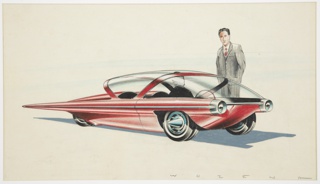 Drawing, Concept Car