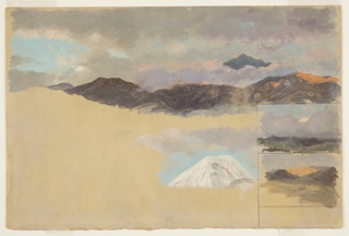 Drawing, Sketches of Chimborazo, Ecuador