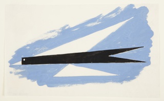 Drawing, Study for "Quickest Way by Air Mail"