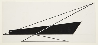 Drawing, Study for "Quickest Way by Air Mail"