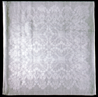 Napkin, Cherry: Design no. 600