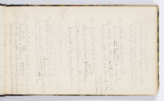 Sketchbook Folio, Sketchbook Page: Queen Venus Poem