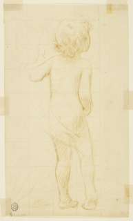 Drawing, Study for a standing child, “Vintage Festival,” Mendelssohn Glee Club, New York, NY
