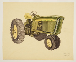 Drawing, Design for a Tractor
