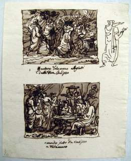 Drawing, The story of Telemachus