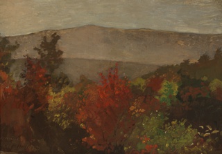 Painting, Autumn Treetops