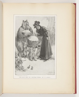 Ephemera, Cold Sauce with The Christmas Pudding, Illustration for Century Magazine (XLIX, No. 2, December 1894, p. 317)
