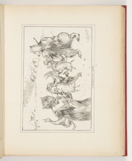 Ephemera, A Thanksgiving Dinner, Illustration for Scribner's Magazine (XVI, No. 6, December 1894, p. 76)