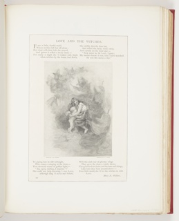Ephemera, Love and the Witches, Illustration for The Century Magazine (XLII, No. 2, June 1891, p. 286)