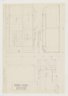 Drawing, Design for Radio and Phonograph Cabinet