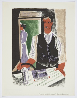 Print, Illustration for Elsie and the Child