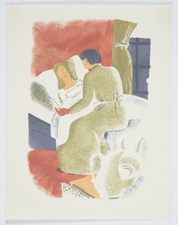 Print, Illustration for Elsie and the Child