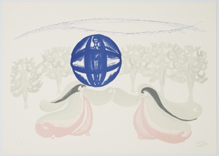 Print, "Sintesi di Primavera, Bozzetto Completo" from "Progetti Scenici per 'Sintesi Futuriste'" Portfolio